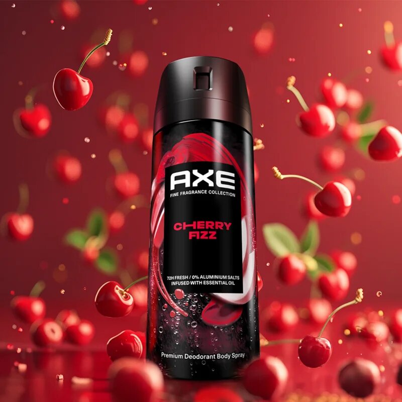 Axe Premium Cherry Fizz dezodor spray uraknak 150 ml