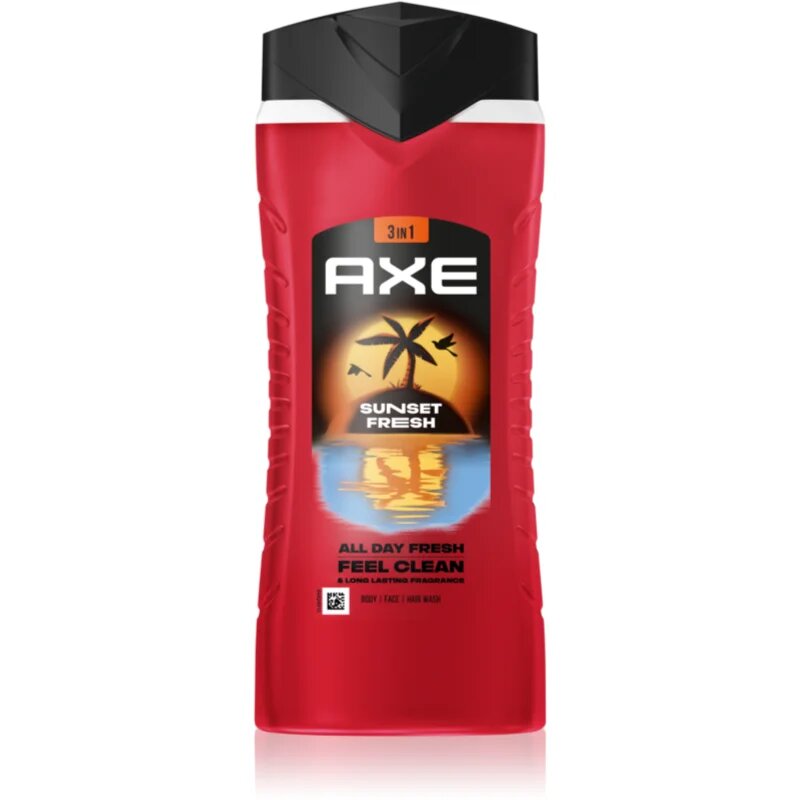 Axe Sunset Fresh tusfürdő gél arcra testre és hajra 400 ml