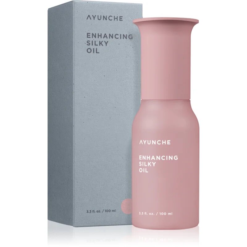 AYUNCHE Enhancing Silky Oil bőrélénkítő és hidratáló olaj a károsult hajra 100 ml