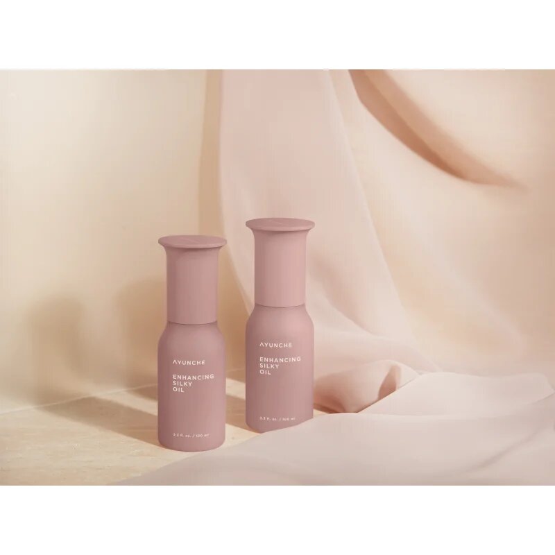 AYUNCHE Enhancing Silky Oil bőrélénkítő és hidratáló olaj a károsult hajra 100 ml