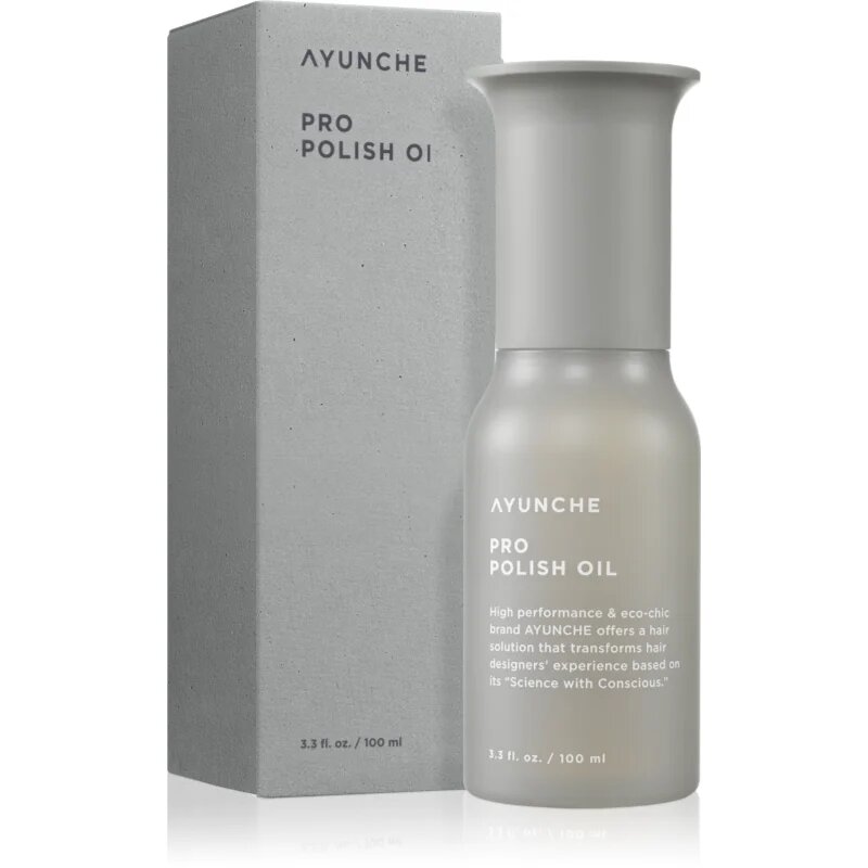 AYUNCHE Pro Polish Oil hajolaj a fénylő és selymes hajért 100 ml