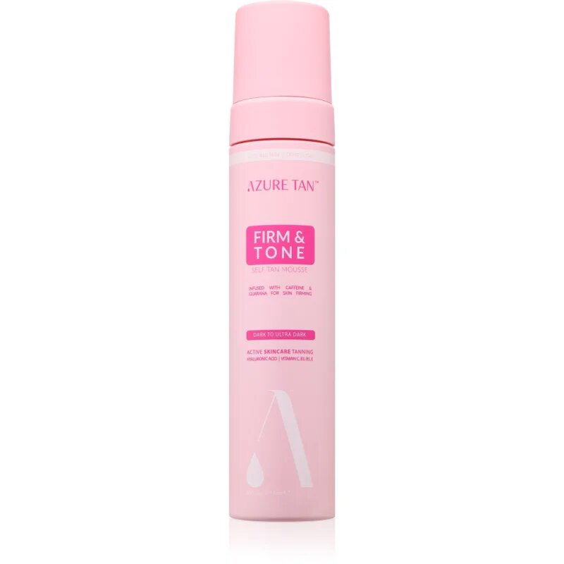 Azure Tan Firm & Tone önbarnító hab árnyalat Dark To Ultra Dark 200 ml