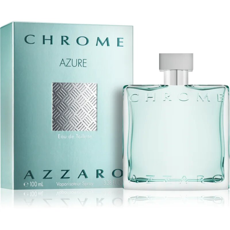 Azzaro Chrome Azure Eau de Toilette uraknak 100 ml