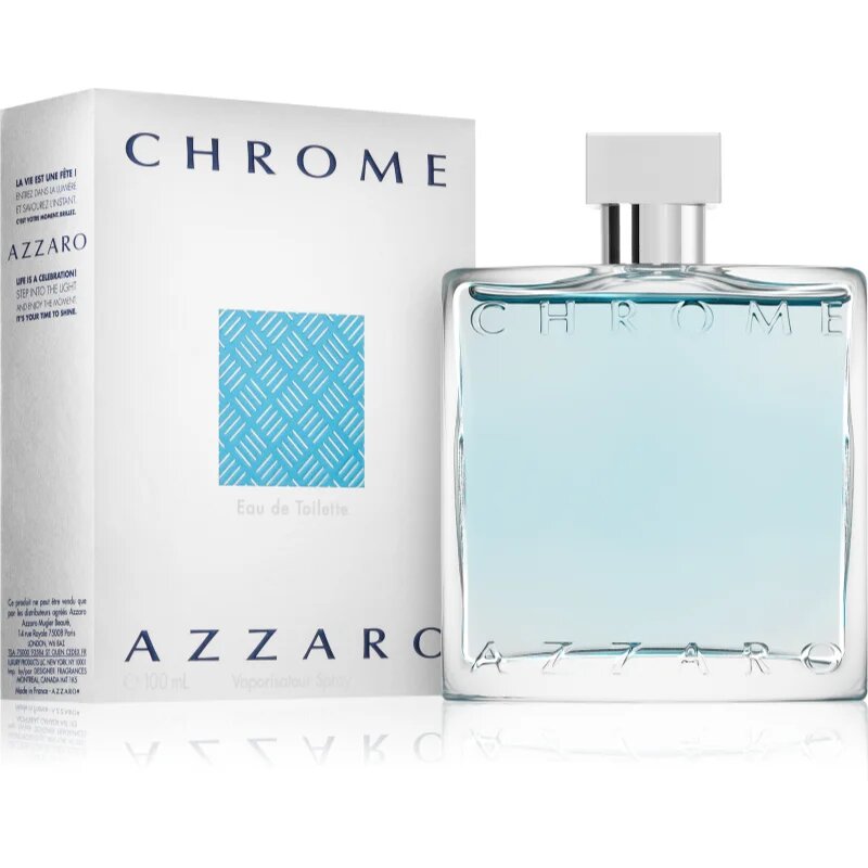 Azzaro Chrome Eau de Toilette uraknak 100 ml