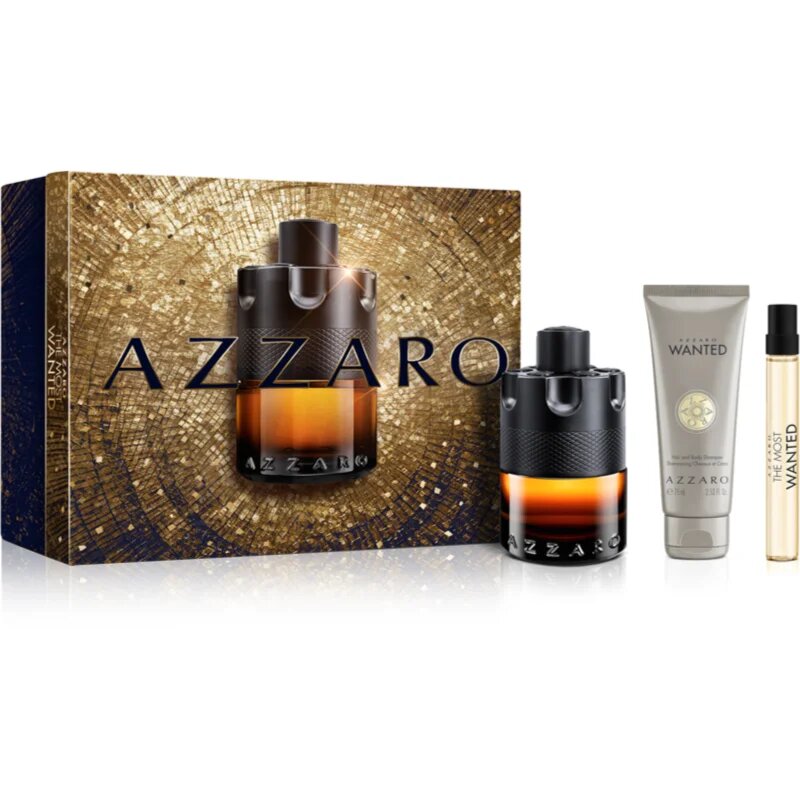 Azzaro The Most Wanted Parfum ajándékszett uraknak