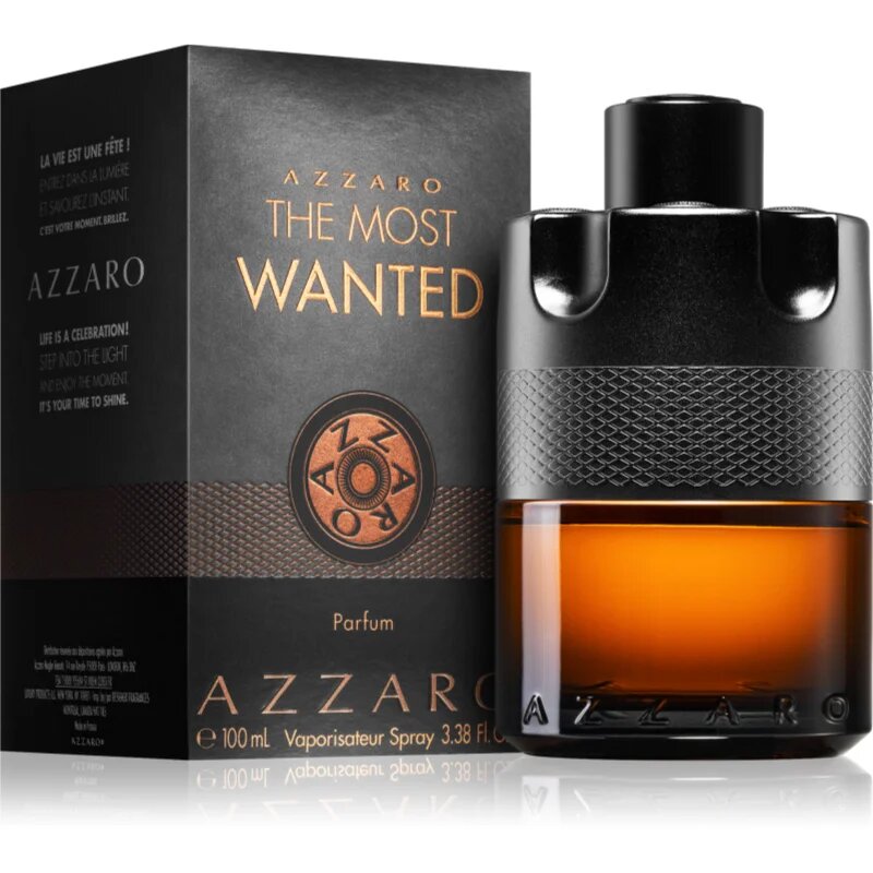 Azzaro The Most Wanted Parfum parfüm uraknak 100 ml
