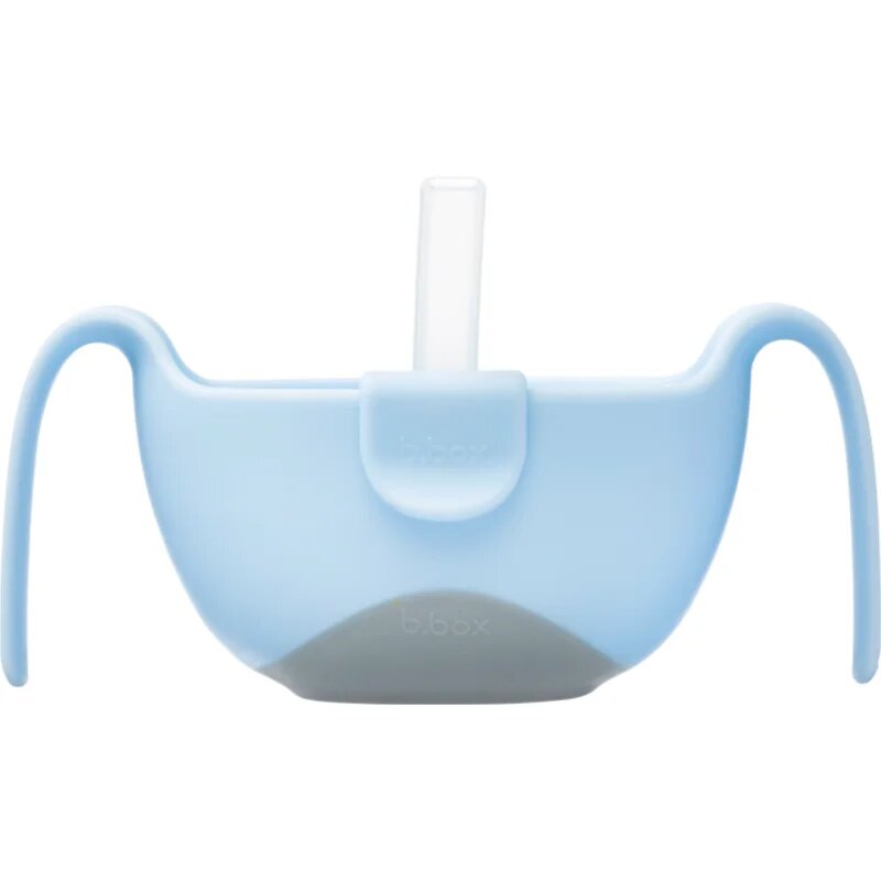 B.Box 3 in 1 Bowl & Straw tálka szívószállal Bubblegum 250 ml