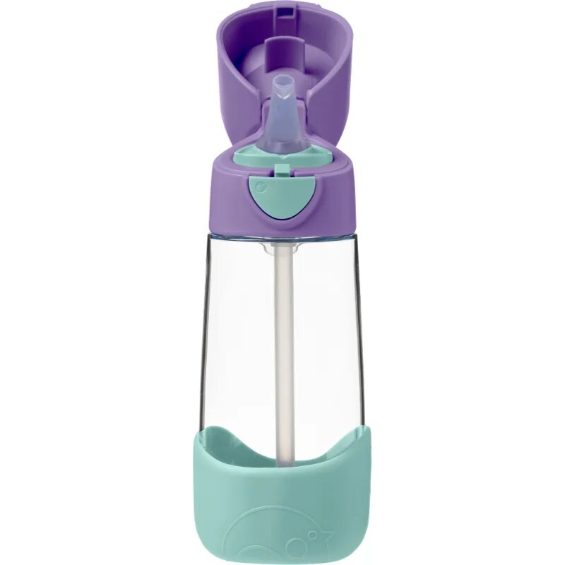 B.Box Bottle with Straw kulacs szívószállal Lilac Pop 1 db