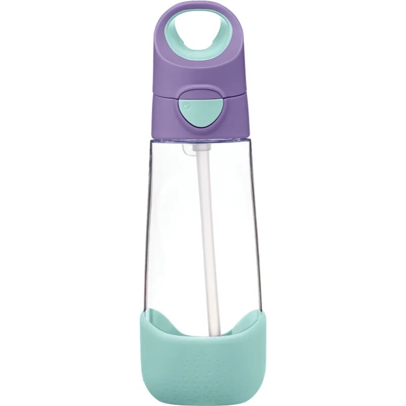 B.Box Bottle with Straw kulacs szívószállal Lilac Pop 1 db