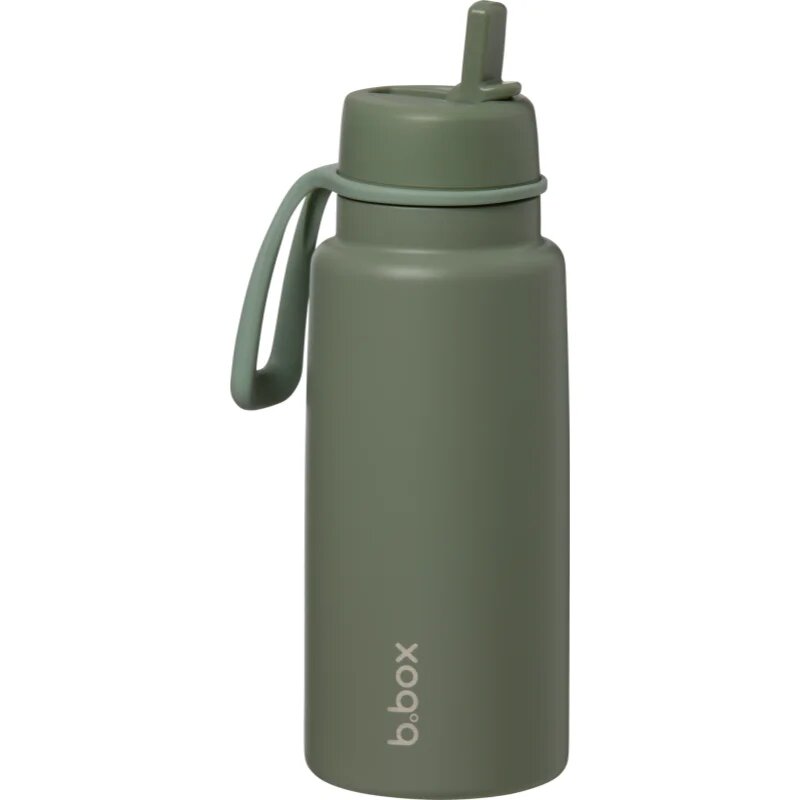 B.Box Insulated Flip Top Bottle termopalack Olive 1 db
