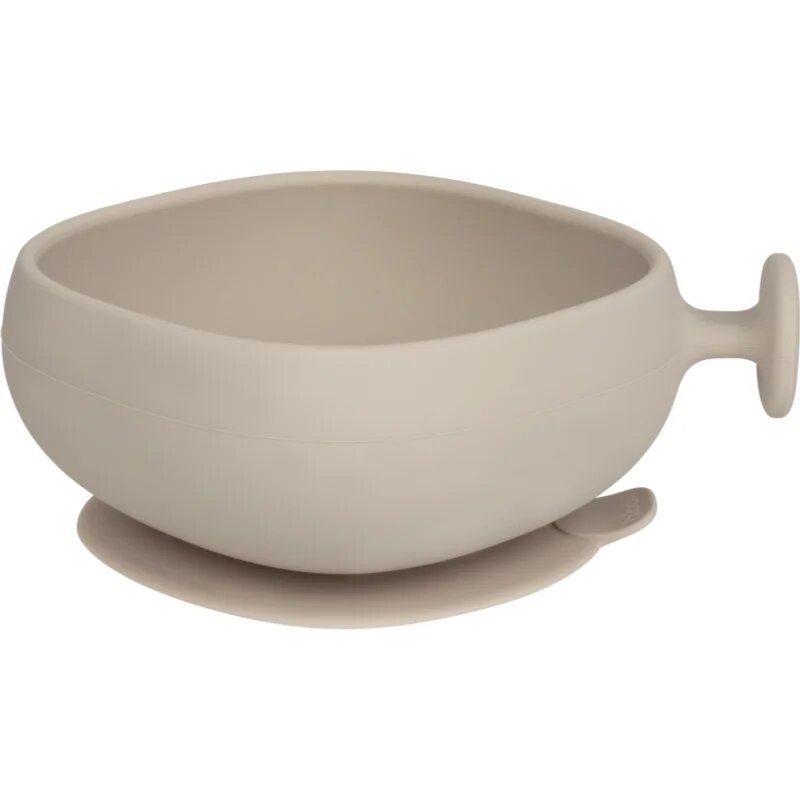 B.Box Silicone Bowl szilikon tálka kupakkal Beige 300 ml