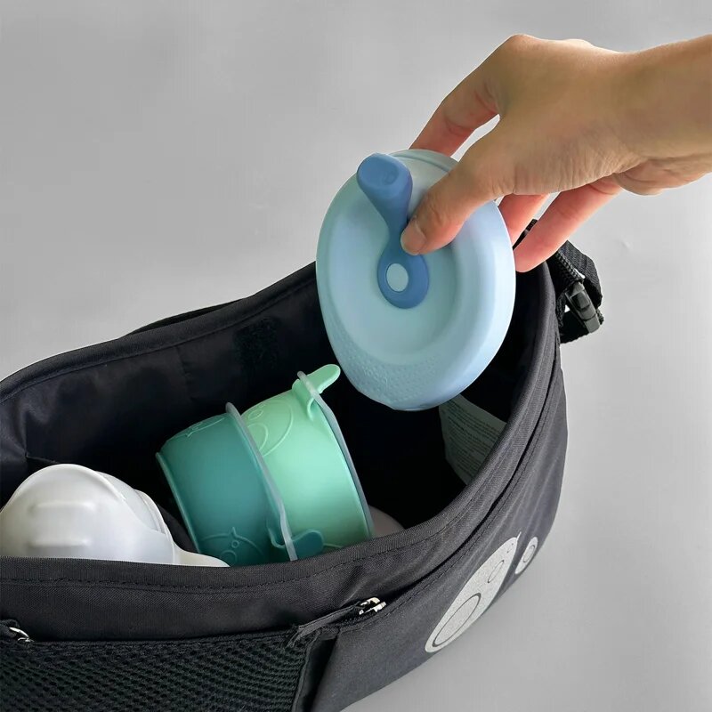 B.Box Snack Box tasakos püré utántölthető Blue 110 ml