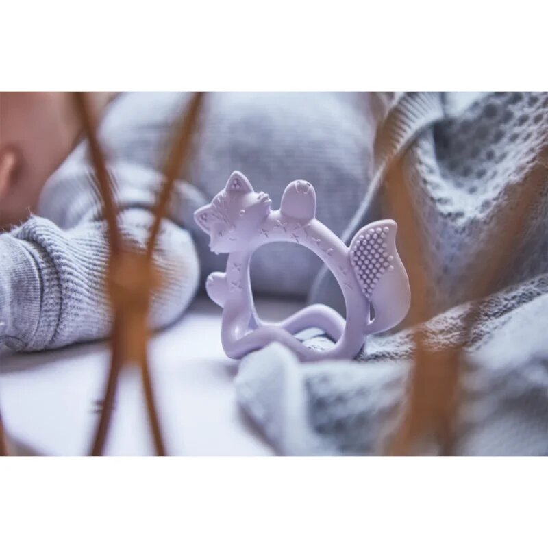 B.Box Teether rágóka karkötő Purple 3m+ 1 db