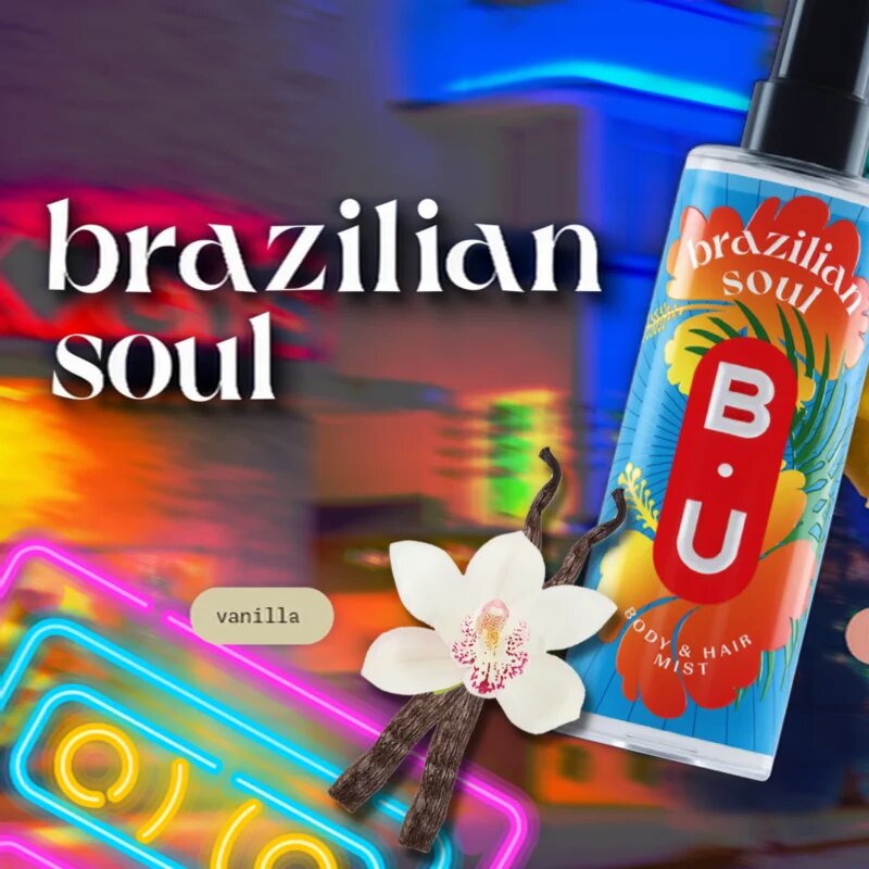 B.U. Brazilian Soul testápoló spray hölgyeknek 100 ml