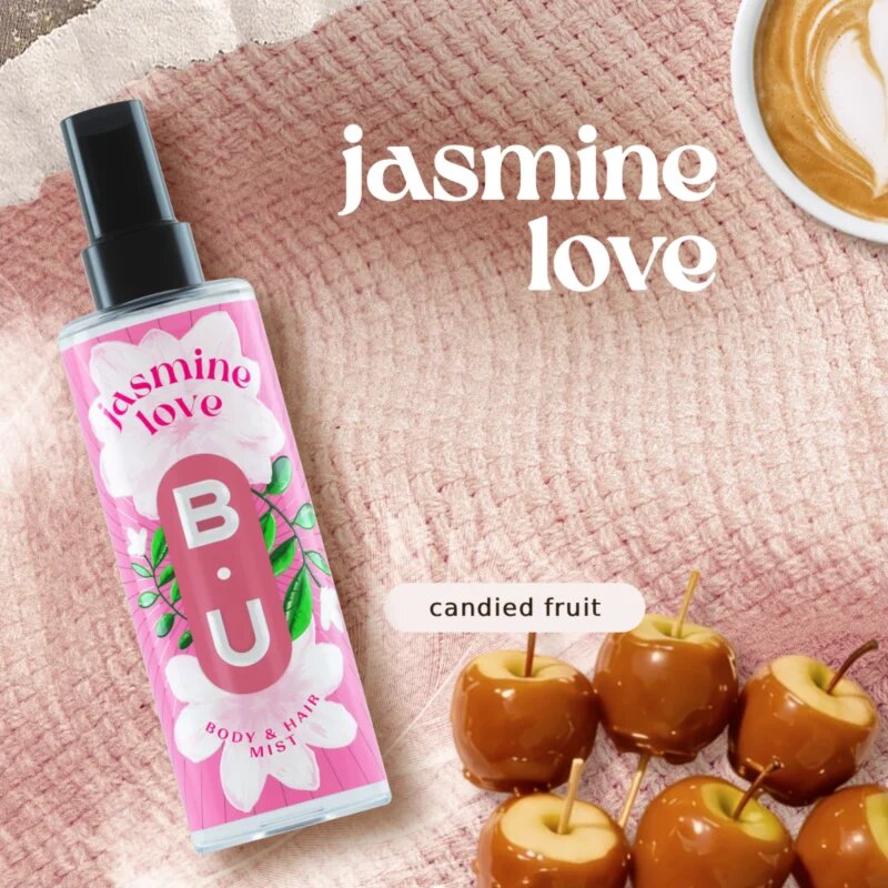 B.U. Jasmine Love testápoló spray hölgyeknek 100 ml