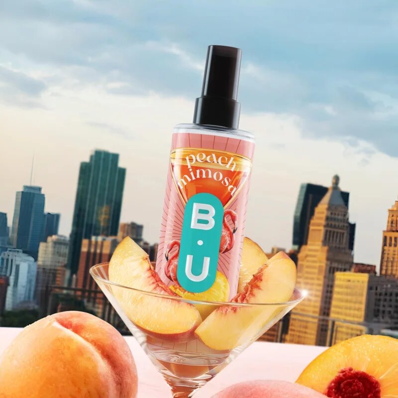 B.U. Peach Mimosa testápoló spray hölgyeknek 100 ml