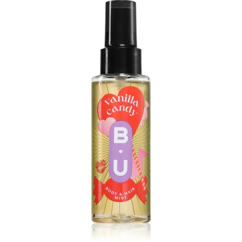 B.U. Vanilla Candy testápoló spray hölgyeknek 100 ml
