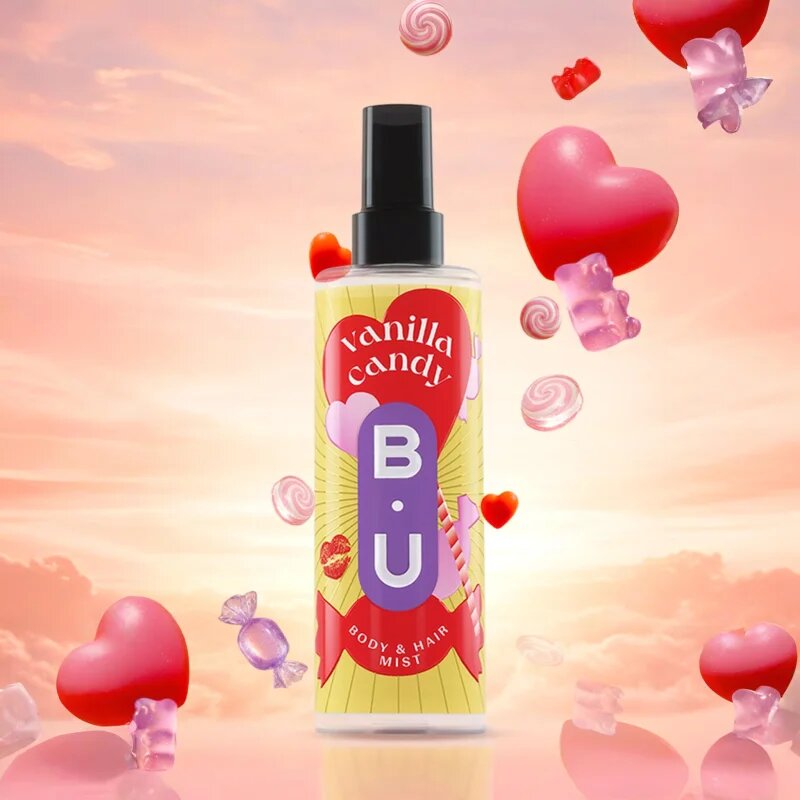 B.U. Vanilla Candy testápoló spray hölgyeknek 100 ml
