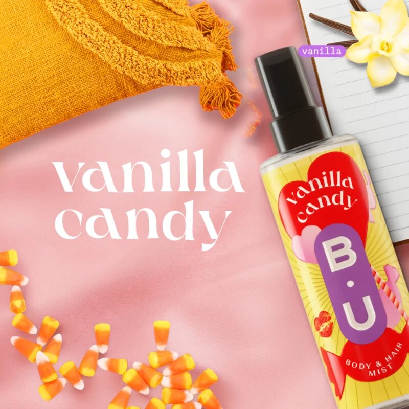 B.U. Vanilla Candy testápoló spray hölgyeknek 100 ml