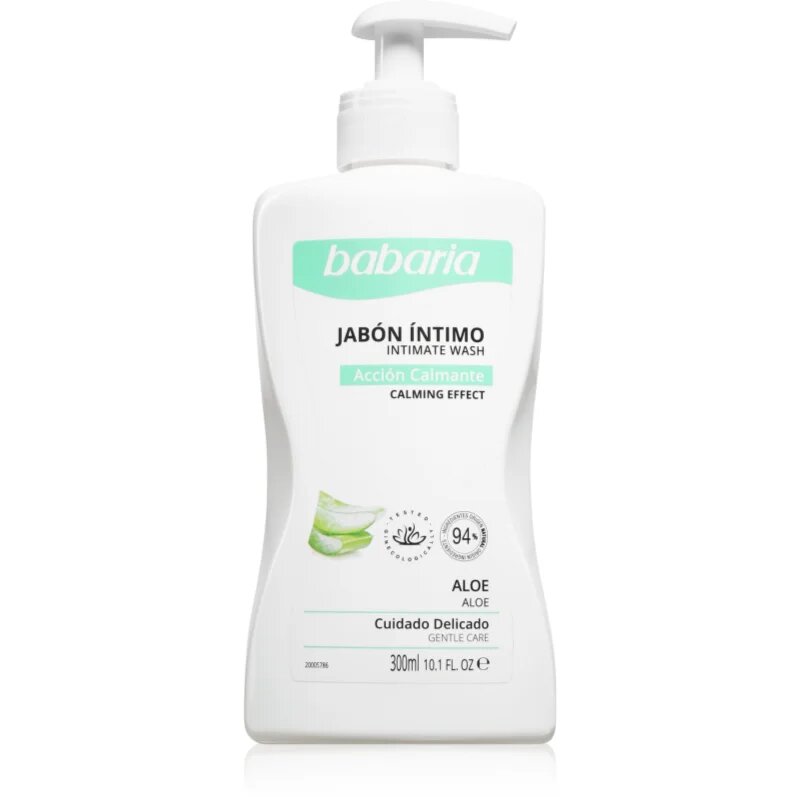Babaria Aloe Vera női intim higiénia tusfürdő aloe verával 300 ml