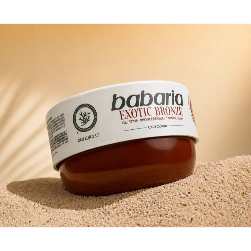 Babaria Tanning Jelly Exotic Bronze test gél az intenzív barnulásért 300 ml
