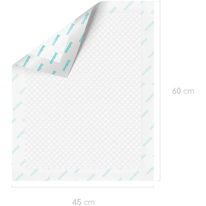 Baboo AirComfort Disposable Absorbing Changing Pads eldobható pelenkázó-alátétek 60×45 cm 20 db