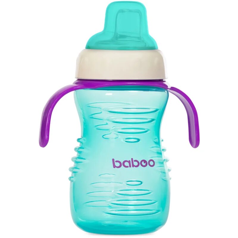 Baboo Cup with Silicone Spout bögre szilikon itatócsőrrel Mint 6m+ 260 ml