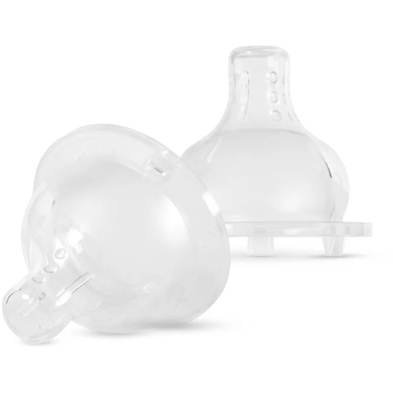 Baboo Liquid Silicone Teat Fast Flow etetőcumi 6m+ 2 db