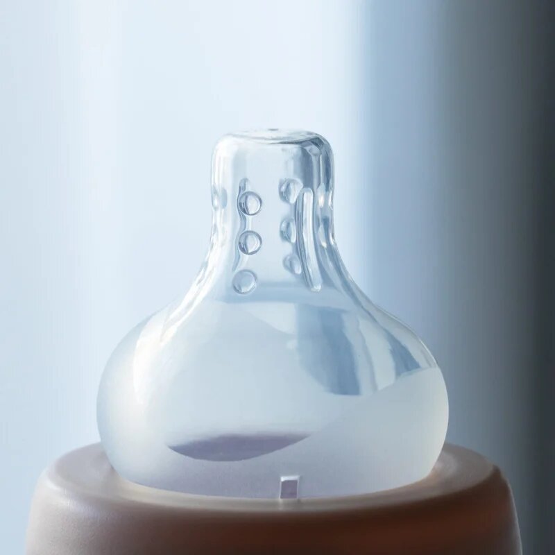 Baboo Liquid Silicone Teat Thick Liquids etetőcumi 6m+ 2 db