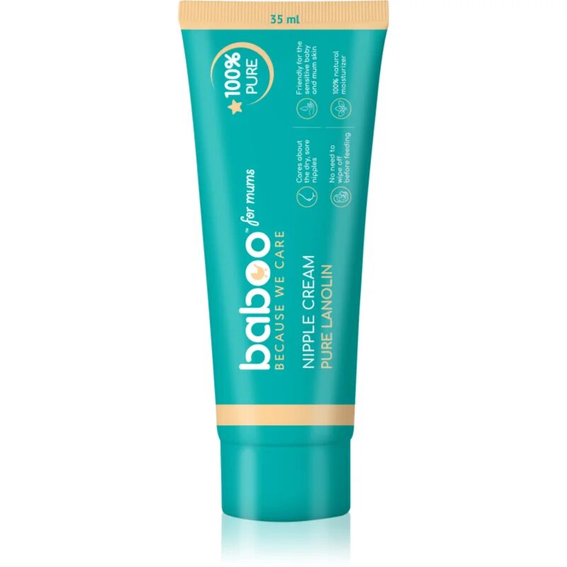 Baboo Nipple Cream Pure Lanolin lanolinos kenőcs 35 ml