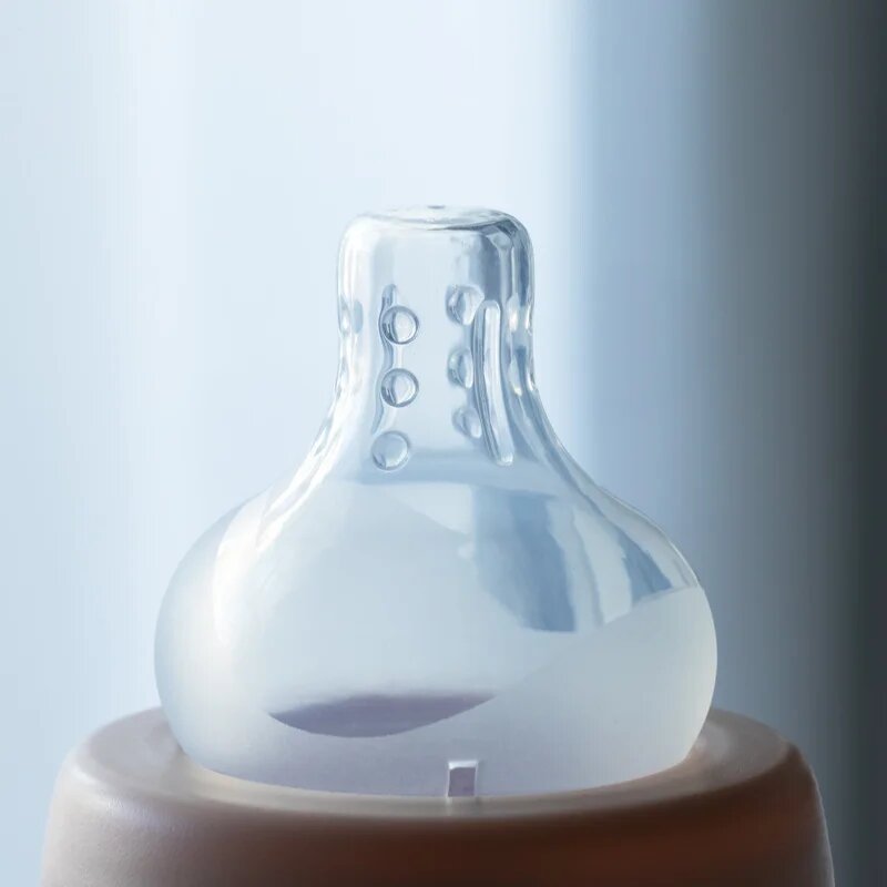 Baboo Premium Silicone Teat Medium Flow etetőcumi 3m+ 2 db