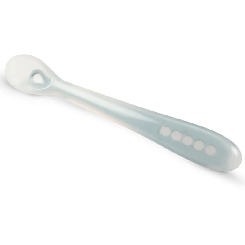 Baboo Silicone Spoon kiskanál Blue Haze 6m+ 1 db