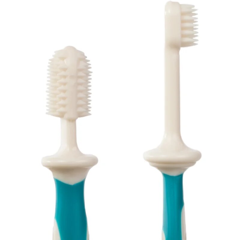 Baboo Toothbrush Set fogápoló készlet újszülötteknek 6-12 m 2 db