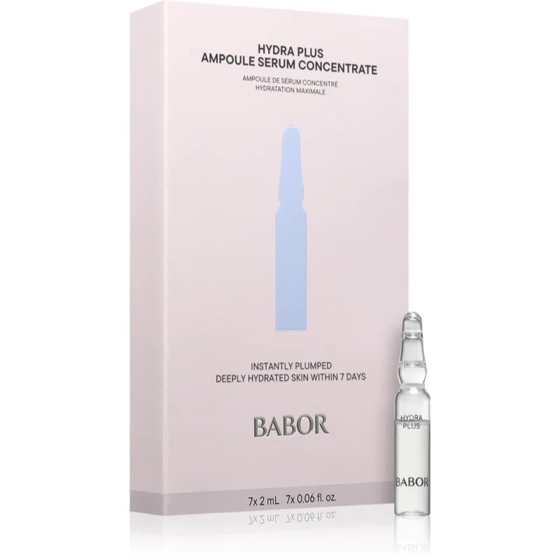 BABOR Ampoule Concentrates Hydra Plus koncentrált szérum a bőr intenzív hidratálásához 7x2 ml