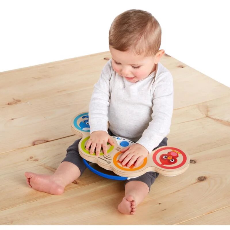 Baby Einstein Magic Touch Drums Wooden zenélő játék fából készült 6m+ 1 db