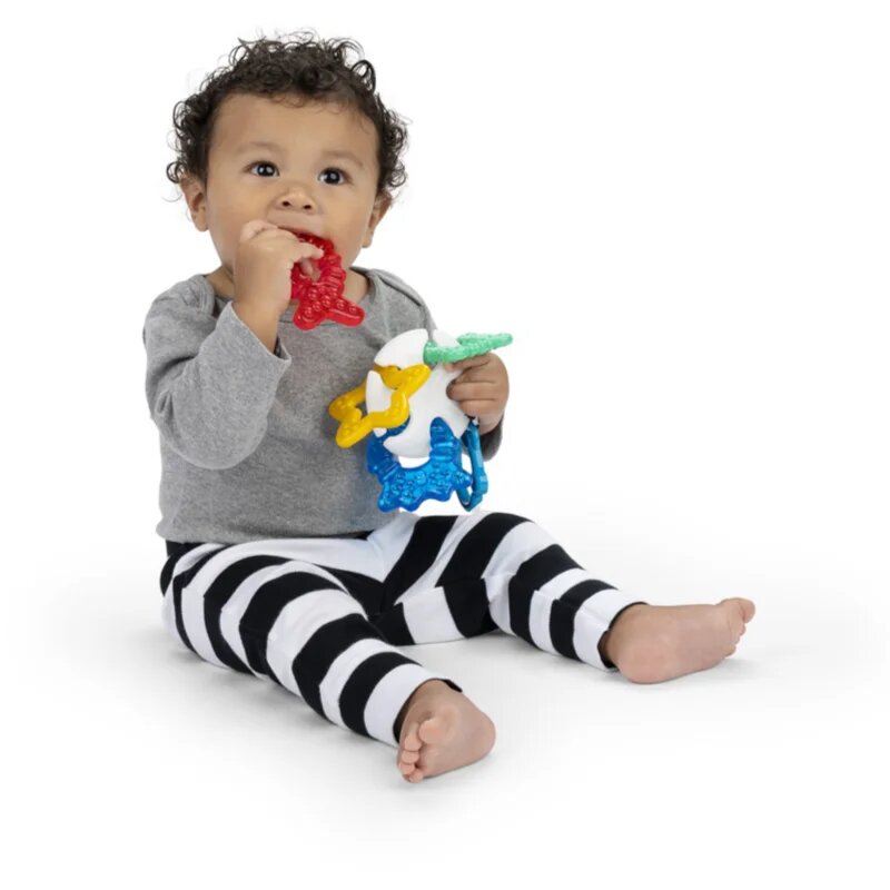 Baby Einstein Ocean Explorers Sea of Sensory Teether Toy rágóka 3 m+ 1 db