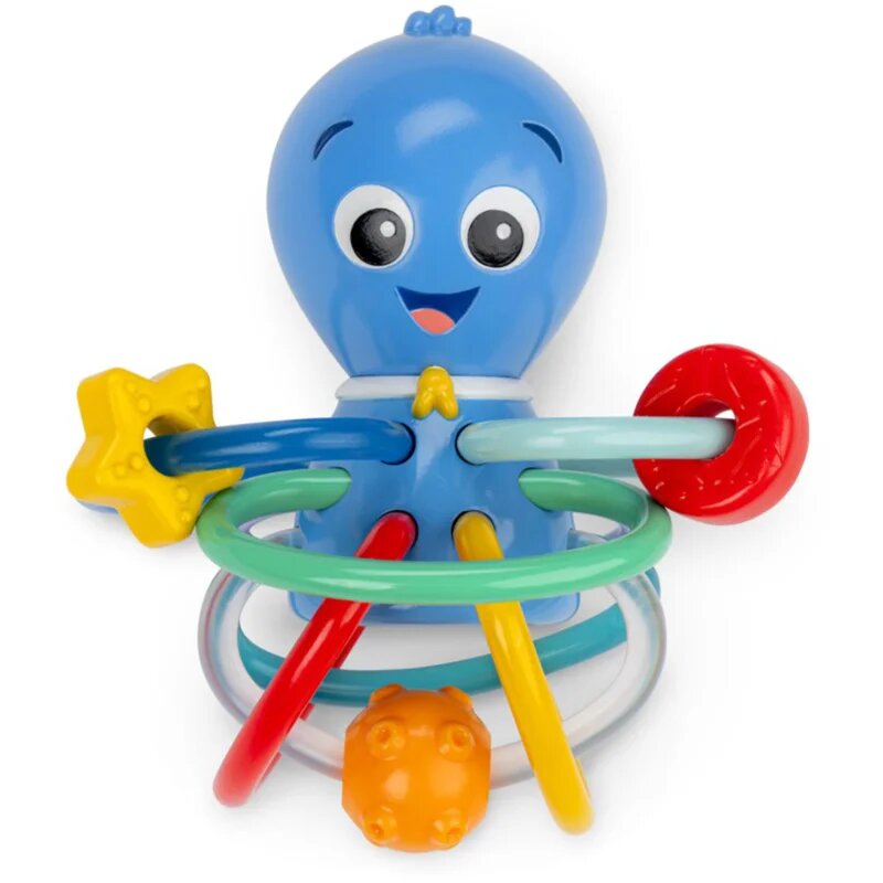 Baby Einstein Opus's Shake & Soothe Teether Toy & Rattle rágóka csörgővel 0 m+ 1 db