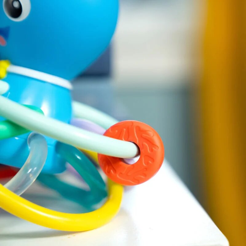 Baby Einstein Opus's Shake & Soothe Teether Toy & Rattle rágóka csörgővel 0 m+ 1 db