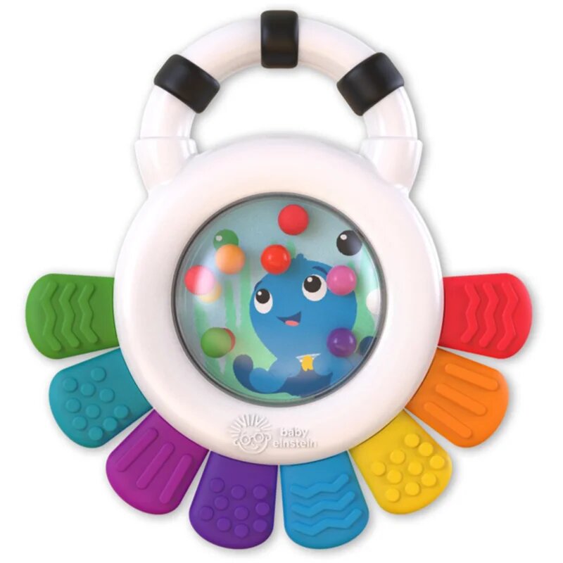 Baby Einstein Outstanding Opus Rattle & Teether Sensory Toy rágóka csörgővel 1 db