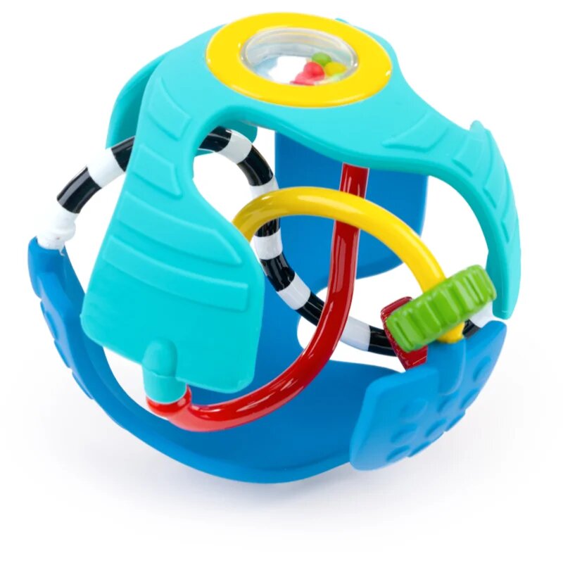 Baby Einstein Rattle & Sense™ szenzoros labda rágókával 3m+ 1 db
