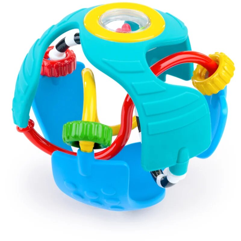 Baby Einstein Rattle & Sense™ szenzoros labda rágókával 3m+ 1 db