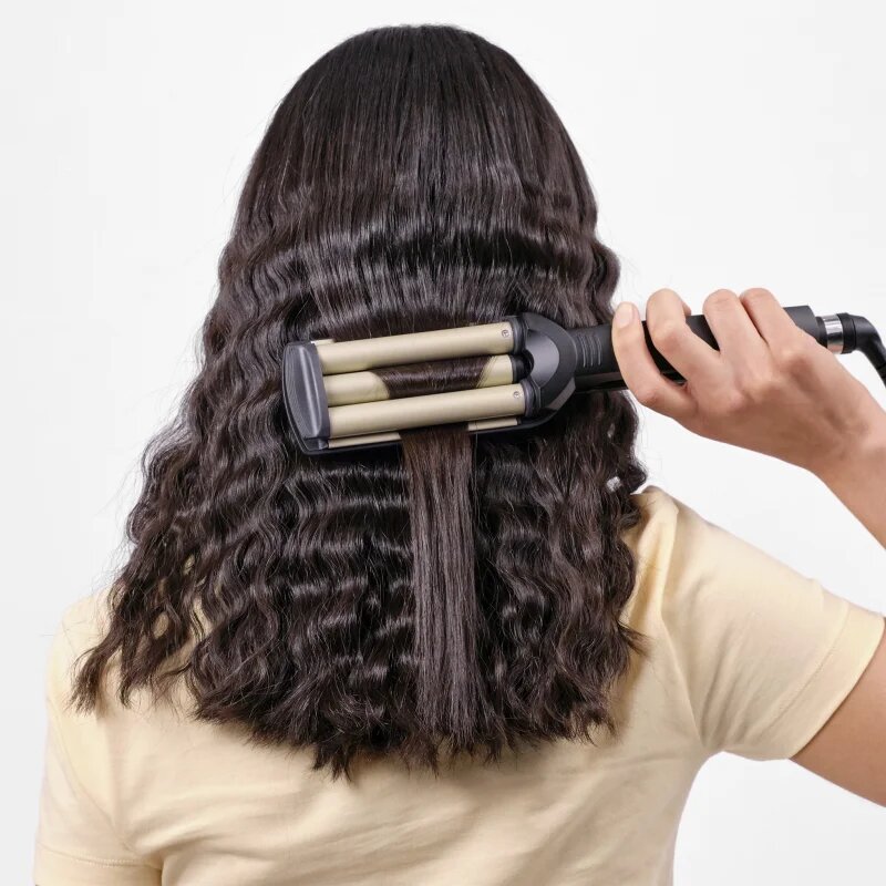 BaByliss Curlers Easy Waves tripla hajsütővas hajra (C260E) 1 db