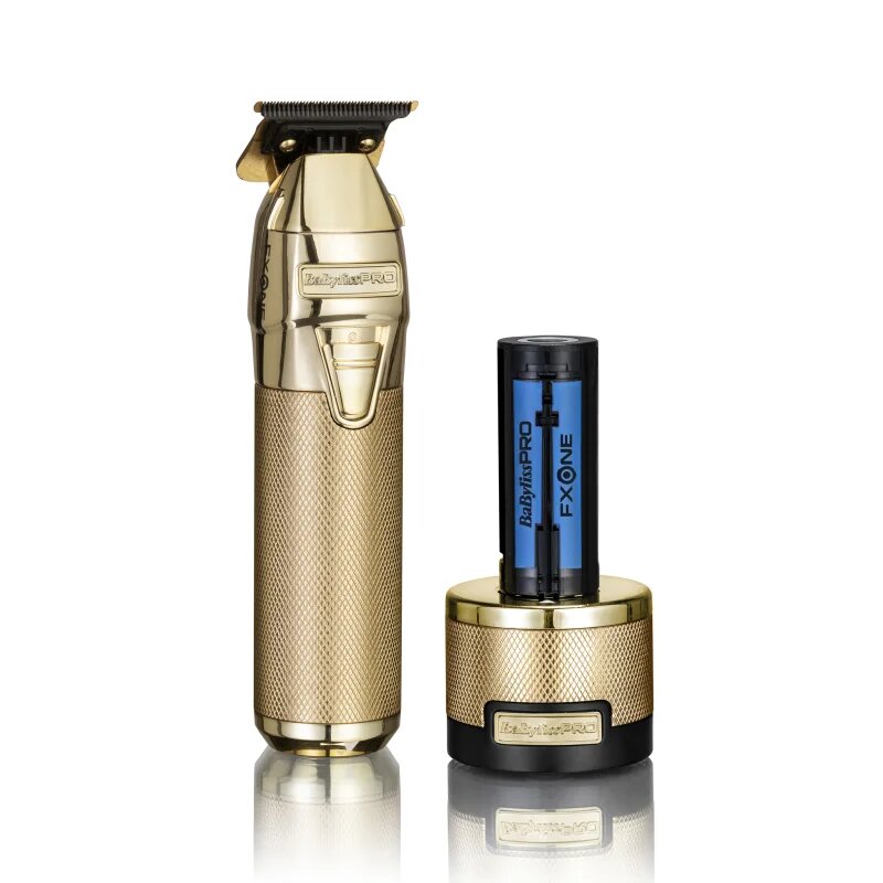 BaByliss PRO Fxone Skeleton FX799MBE professzionális műszer precíz szakállkontúrozáshoz Gold 1 db
