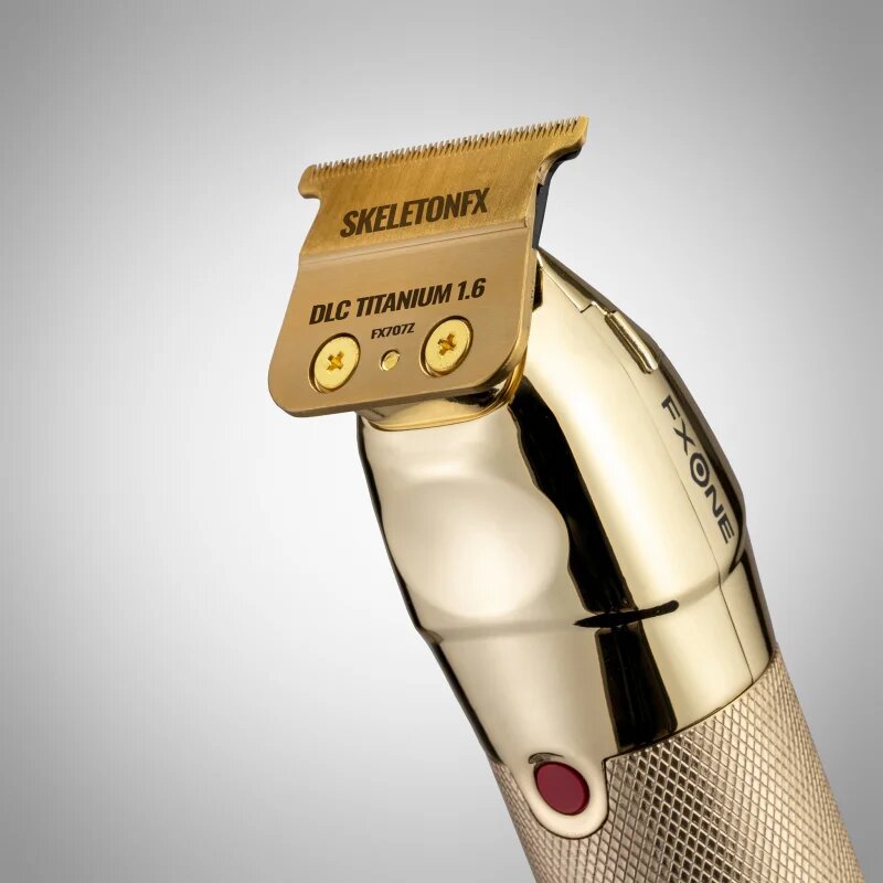 BaByliss PRO Fxone Skeleton FX799MBE professzionális műszer precíz szakállkontúrozáshoz Gold 1 db