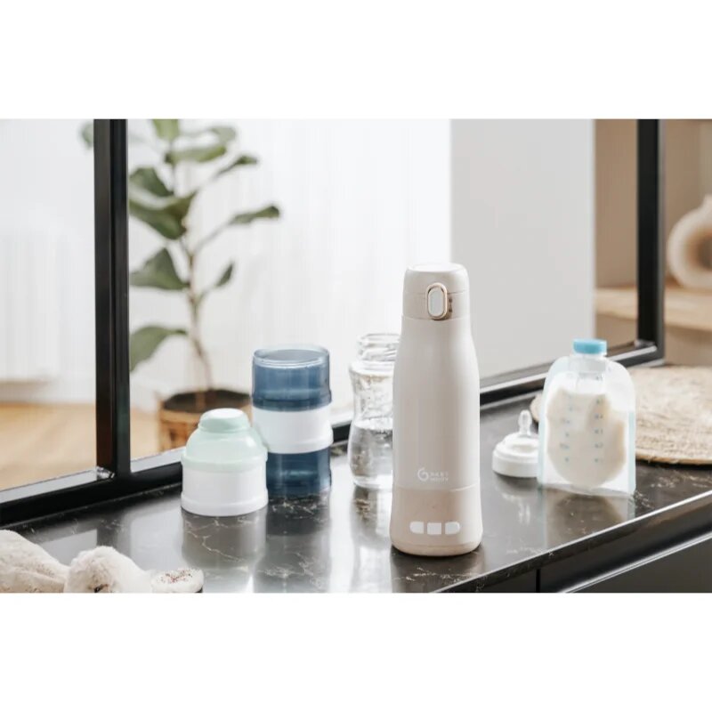 Babymoov Moov & Feed Mineral Beige üveg melegítéshez 1 db