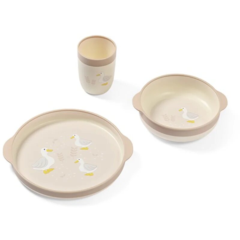 BabyOno Be Active Feeding Set Farmer etetőkészlet 12m+ 3 db