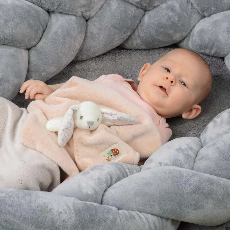BabyOno Have Fun Baby Bunny alvóka csörgővel 1 db