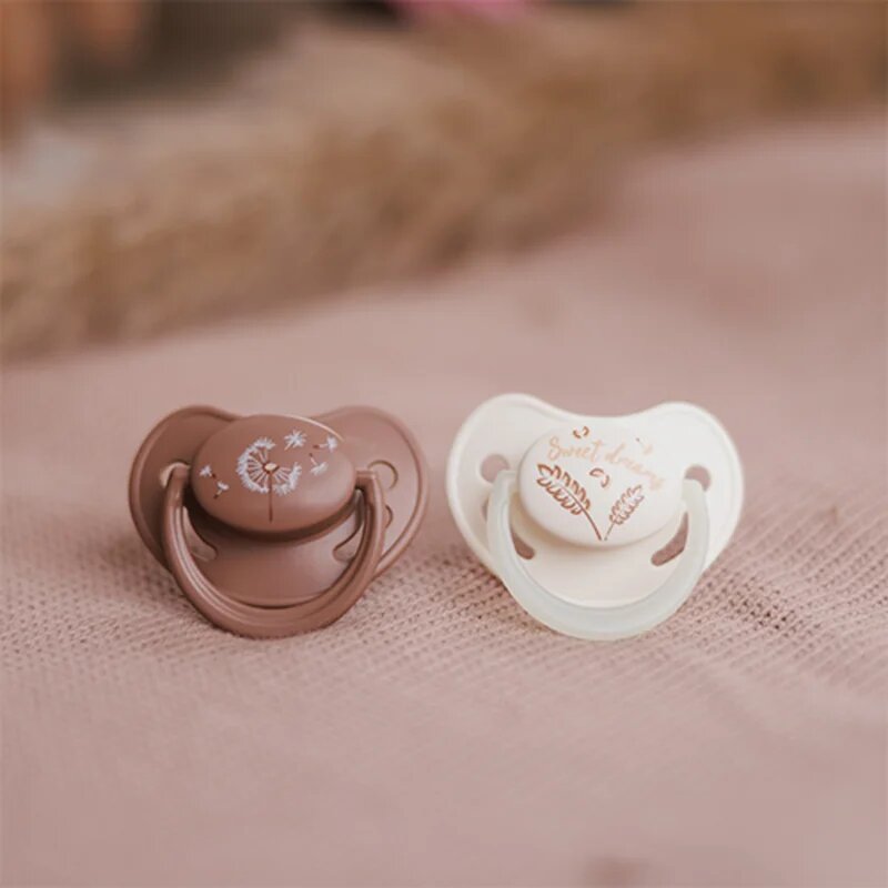 BabyOno Take Care Anatomical Silicone Soothers cumi Day & Night 18m+ 2 db