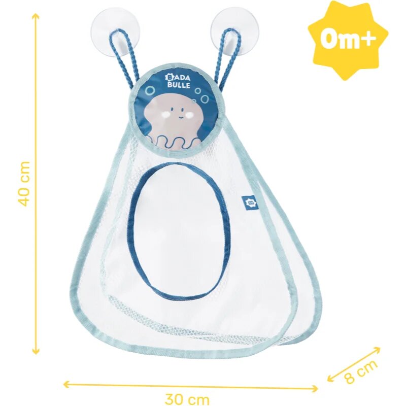 Badabulle Bath Tub Play Pouch fürdőszobai rendszerező 30 x 8 x 30 cm 1 db