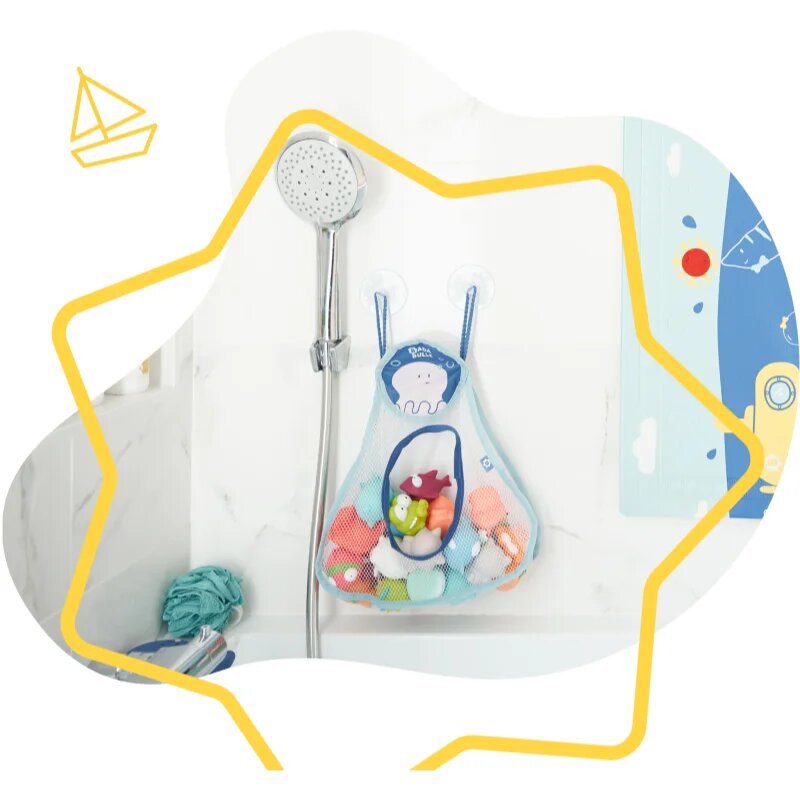 Badabulle Bath Tub Play Pouch fürdőszobai rendszerező 30 x 8 x 30 cm 1 db